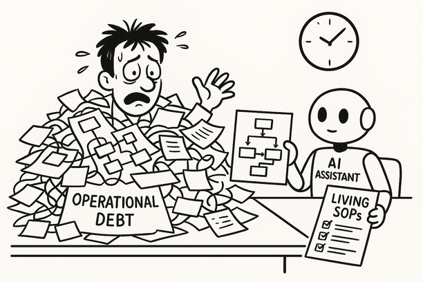 Operational Debt Workflow Map