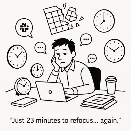 Illustration of work batching and automation processes