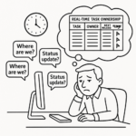 Dashboard showing AI-driven continuous improvement metrics surpassing traditional annual reviews