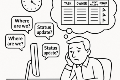 Dashboard showing AI-driven continuous improvement metrics surpassing traditional annual reviews