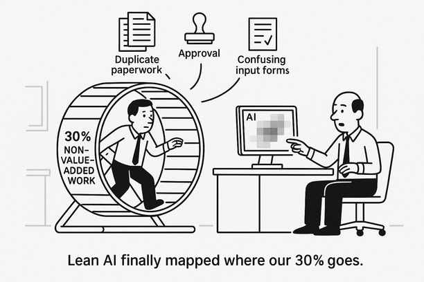 Lean AI Workflow Waste Map