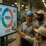 Visual representation of a Kaizen-based SOP template using PDCA to boost adherence and operational efficiency